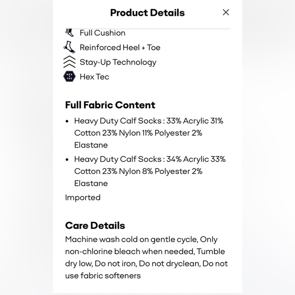 Bombas Blue and Brown Ultra Heavyweight Calf Socks - Picture 5 of 6